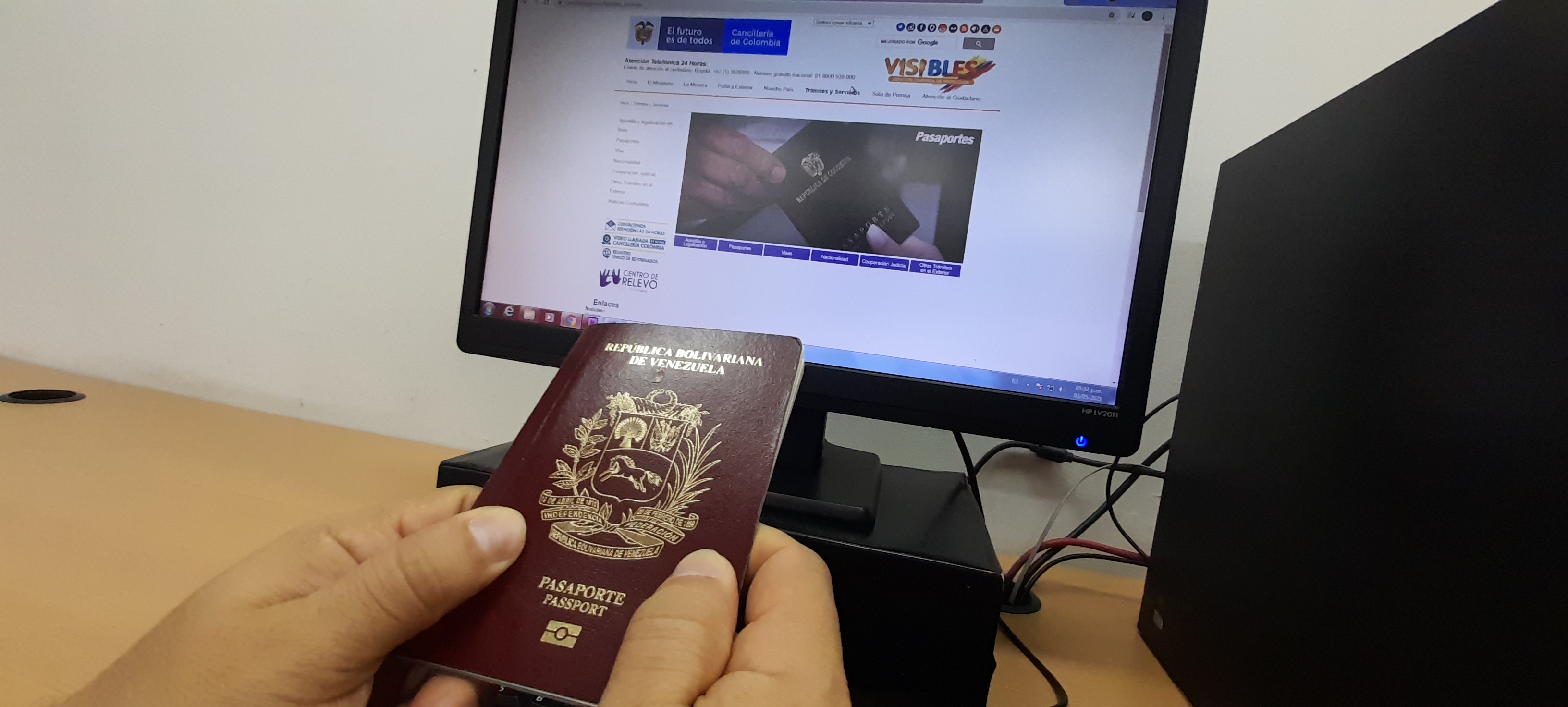 Pasaportes venezolanos en Colombia extienden su vigencia a 10 años