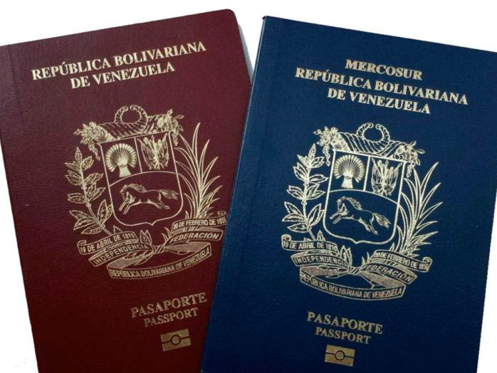 Pasaporte venezolano también permite la inscripción