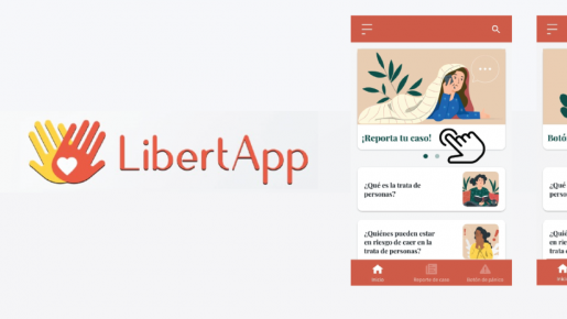 Aplicativo móvil LibertApp para denunciar trata de personas Aplicativo móvil LibertApp para denunciar trata de personas