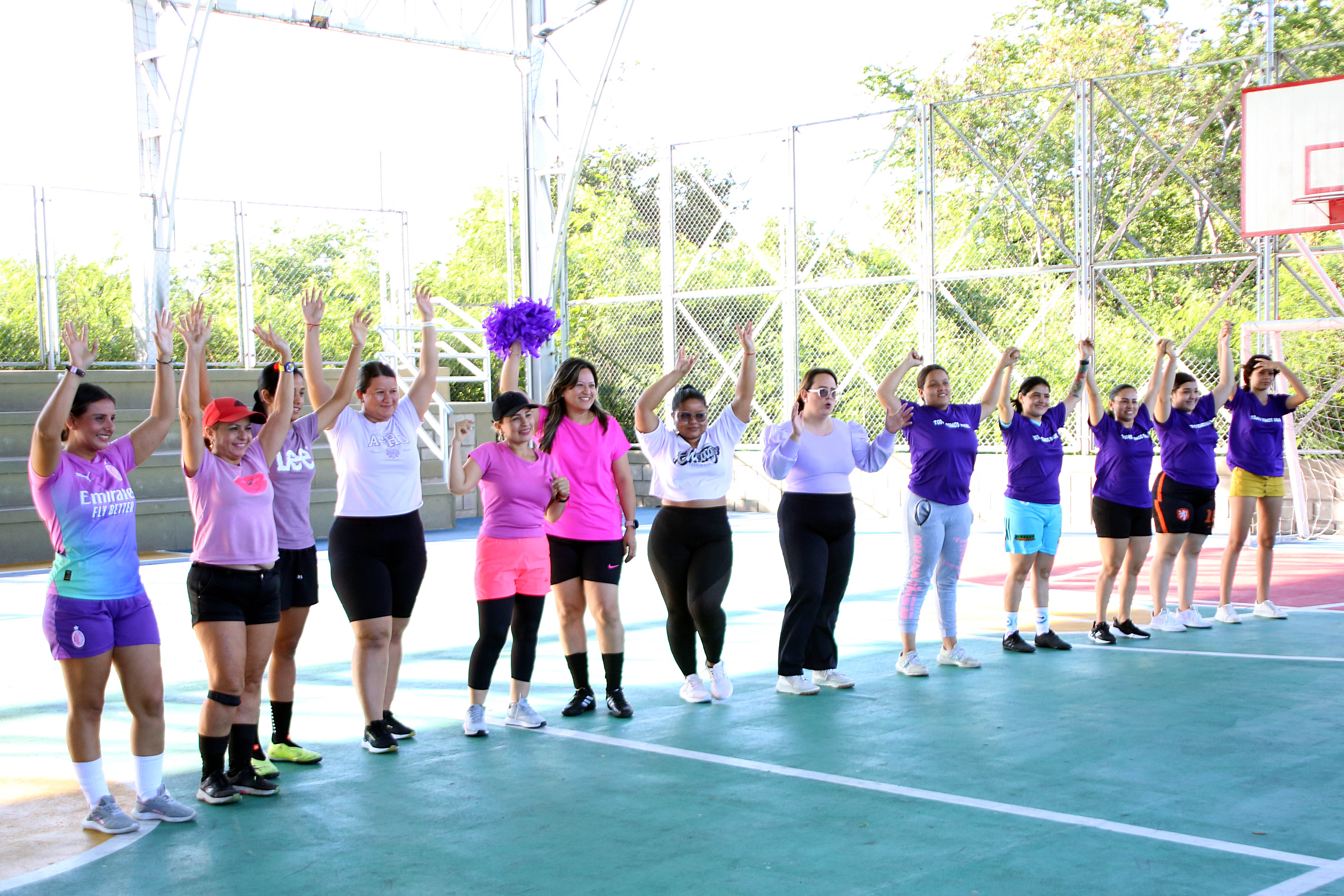 Las subcampeonas, del equipo ‘Prevención de VBG’, celebraron con igual entusiasmo, pues cada gol fue una pequeña victoria contra las violencias basadas en género.