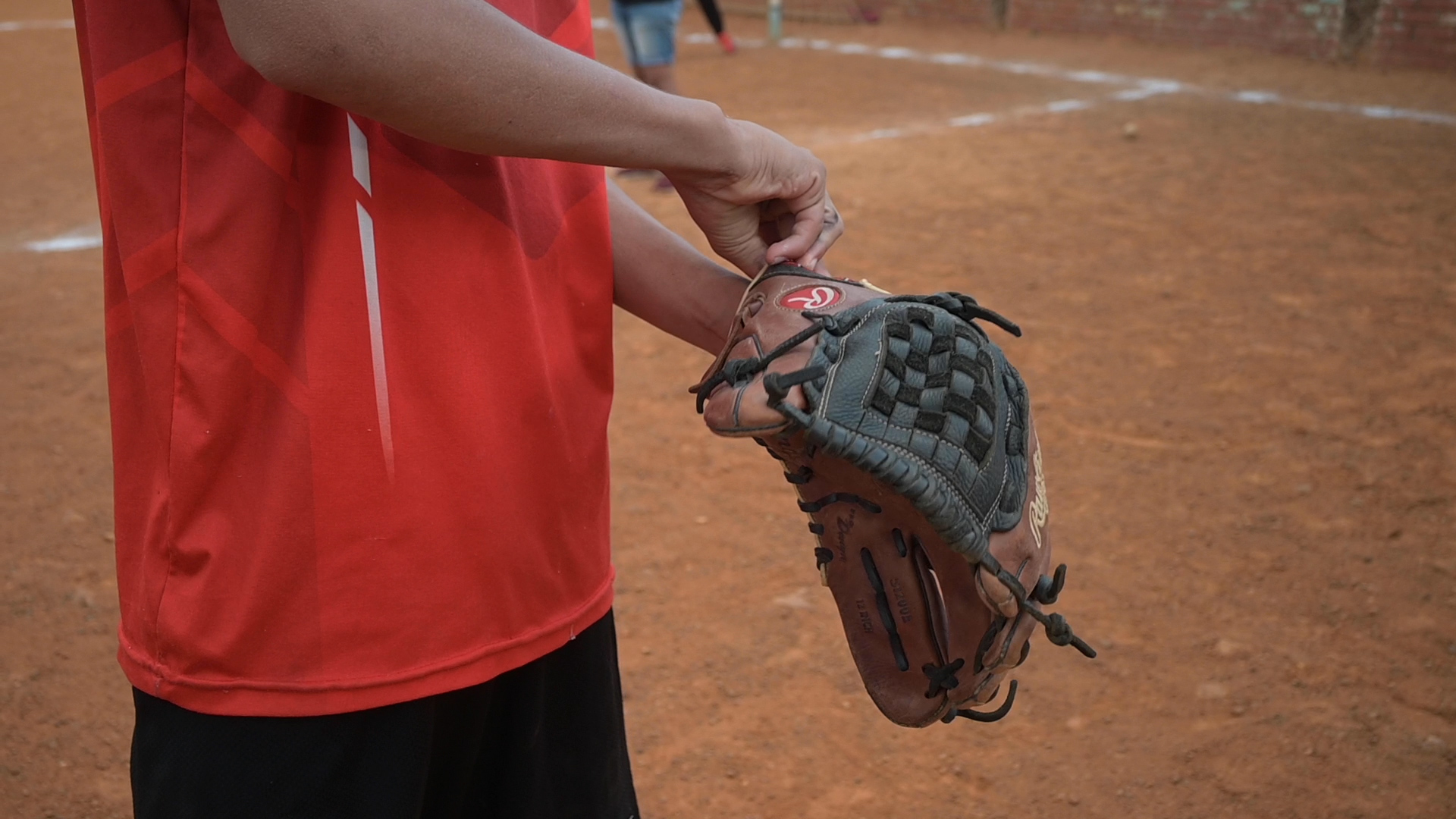 Práctica de béisbol en las canchas de Cúcuta
