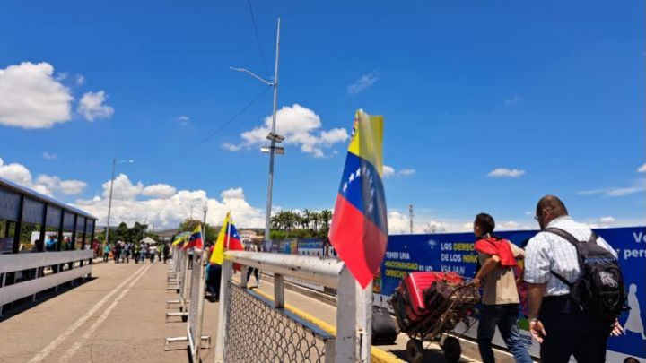 Paso fronterizo Táchira-Venezuela