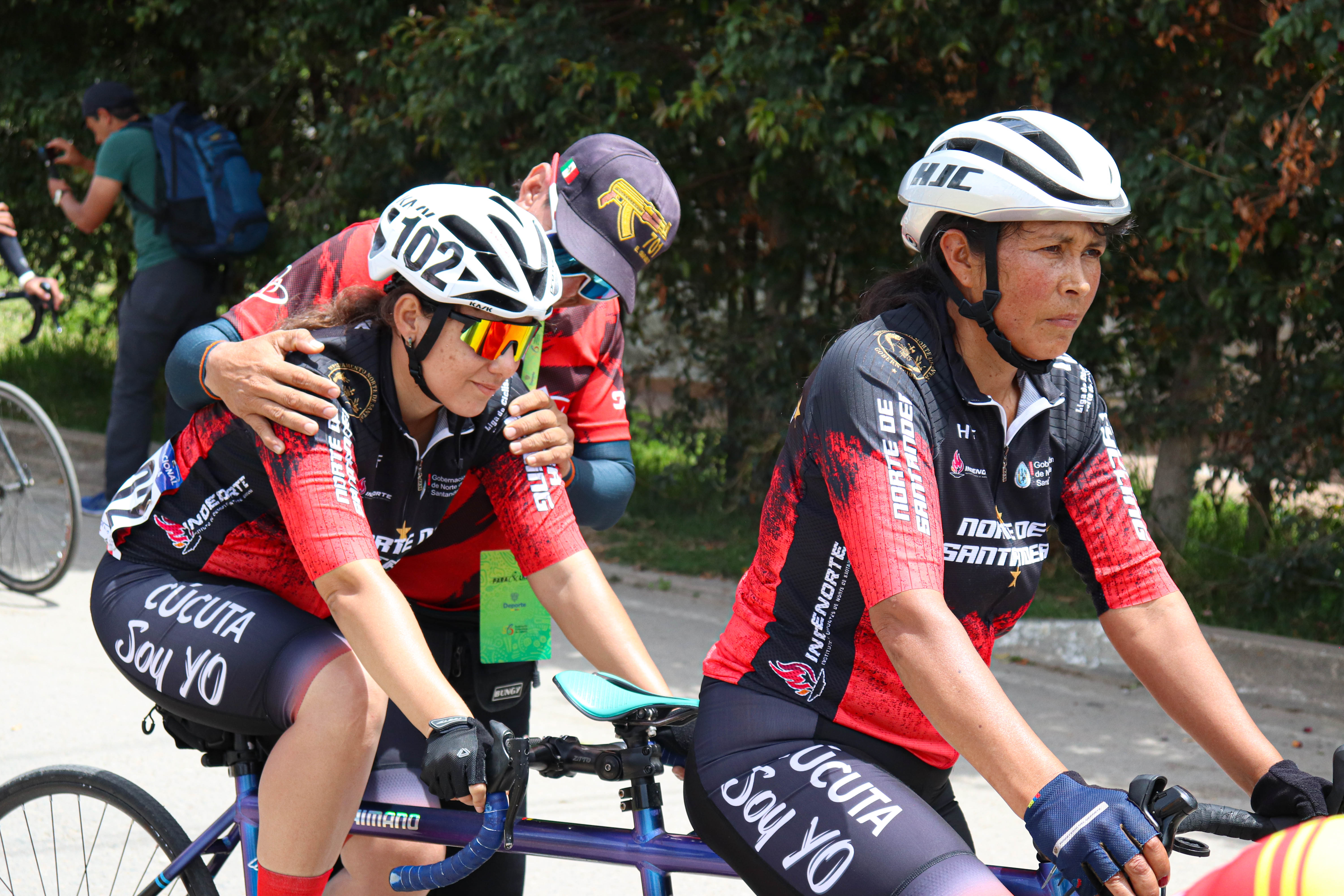 Pérez se convirtió en la primera deportista en ganar una medalla para Norte de Santander en el Campeonato Nacional de Paracycling.