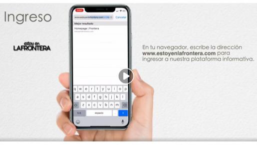 Te mostramos un video de cómo puedes navegar en portal.