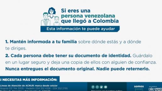 Consejos de seguridad para viajar a la frontera Nadie puede quedarse con tu documento de identidad.