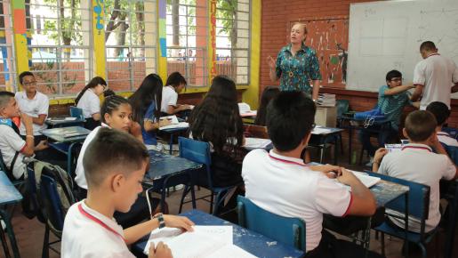 La prueba se presenta en cada institución educativa.