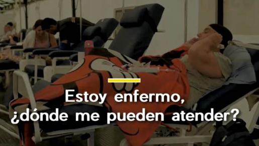 En el hospital los venezolanos son atendidos en urgencias.