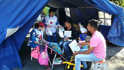 Con jornadas móviles atienden a población migrante y retornados