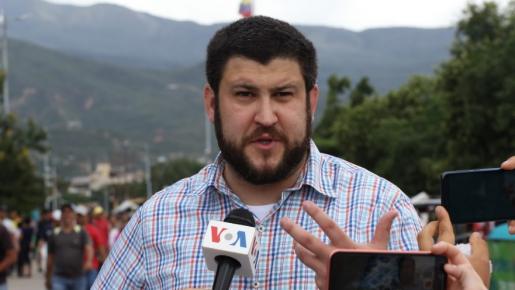 Comisionado de la OEA visitó la frontera David Smolansky,comisionado del secretario general de la Organización de Estados Americanos.