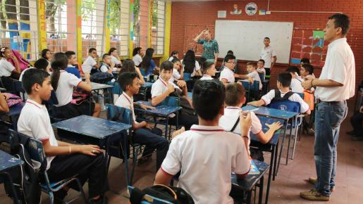 La matriculación de los niños venezolanos fue establecida por el Ministerio de Educación.
