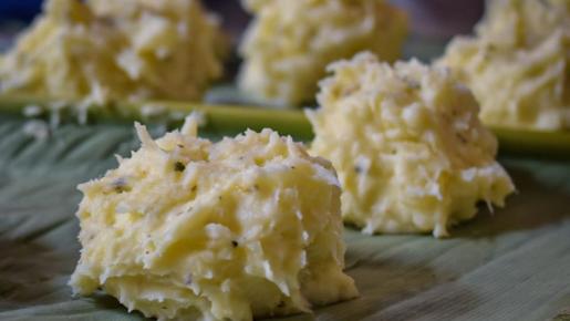 Se prepararon arepas de yuca en la actividad