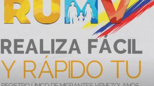 Sigue estas indicaciones para que puedas realizar el registro Único de Migrantes Venezolanos. 