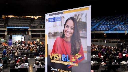 Entrega masiva del PPT en Bogotá