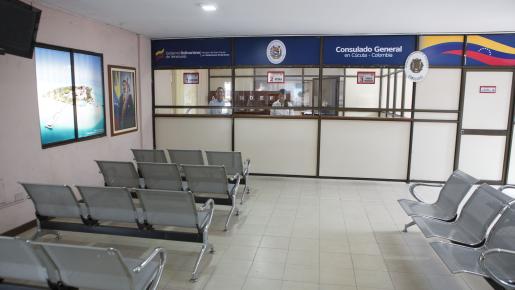 Consulado en la parte interna 