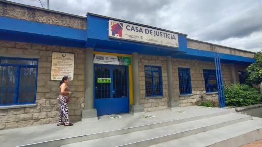 La Casa de Justicia está ubicada en el barrio La Libertad