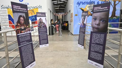 “Miradas Afro-Migrantes: Narrando desde Adentro”: la exposición que retrata la inclusión