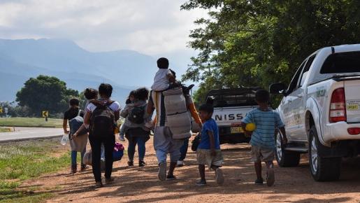 Desplazados-migrantes-ruta del caminante-venezuela-colombia