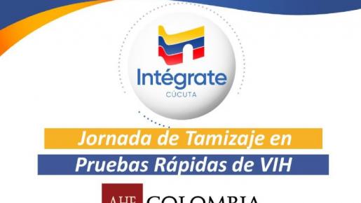 Nueva jornada de tamizaje en pruebas rápidas de VIH en Cúcuta 