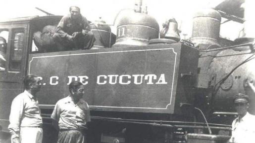 El tren llegó a Norte de Santander a finales del Siglo XIX, poco después del terremoto de Cúcuta. / Foto cortesía.