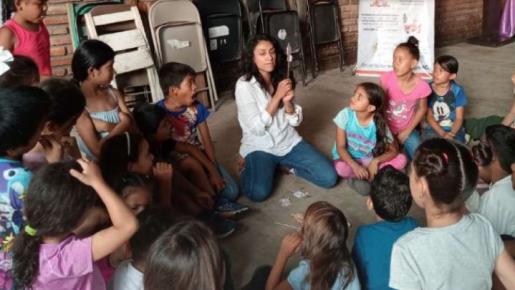 Las intervenciones estuvieron enfocadas en temas relacionadas con el dibujo, dinámicas emocionales y talleres de narrativas migrantes. / Foto: Cortesía.