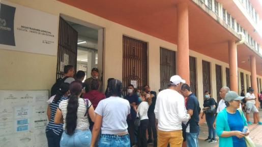 10 puntos de atención fueron habilitados en el departamento para reclamar los documentos de identidad. 