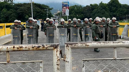 En Norte de Santander, Arauca y Guajira están los pasos cerrados. 