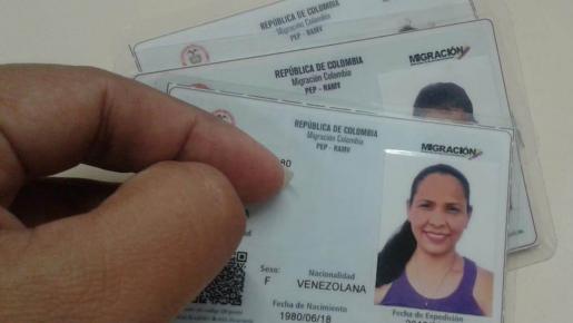 El permiso especial de permanencia se entregó a los venezolanos que hicieron el registro.