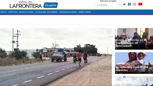Nuevo portal informativo en Arauca y La Guajira para migrantes