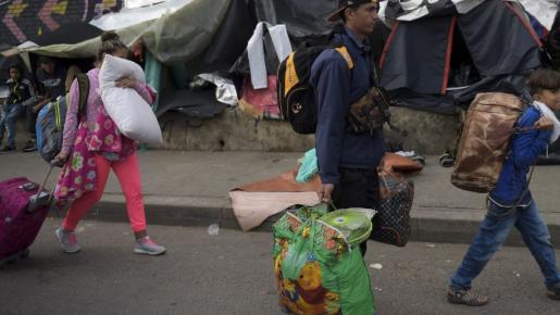 Migrantes siguen llegando a Colombia