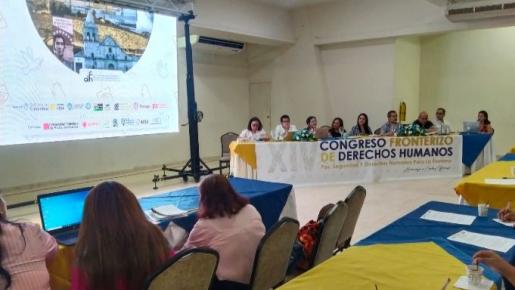 Congreso Fronterizo Derechos Humanos en Cúcuta